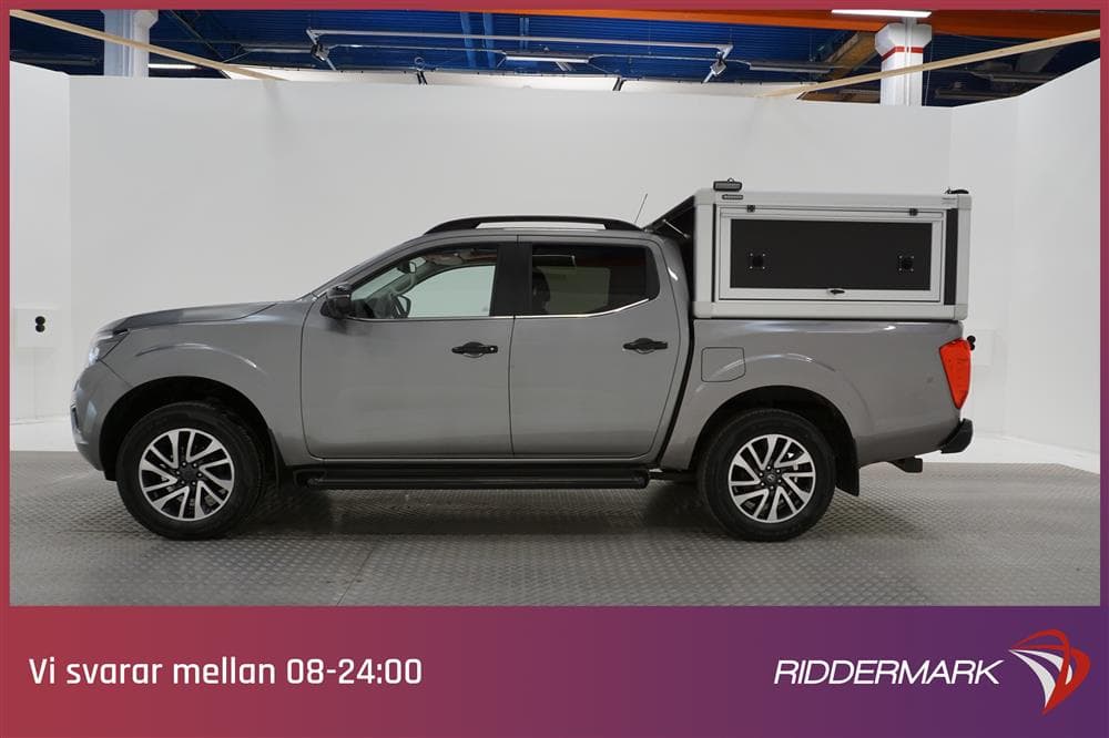 Nissan Navara 2.3 4x4 190hk N-Guard Hundkåpa Värmare Moms