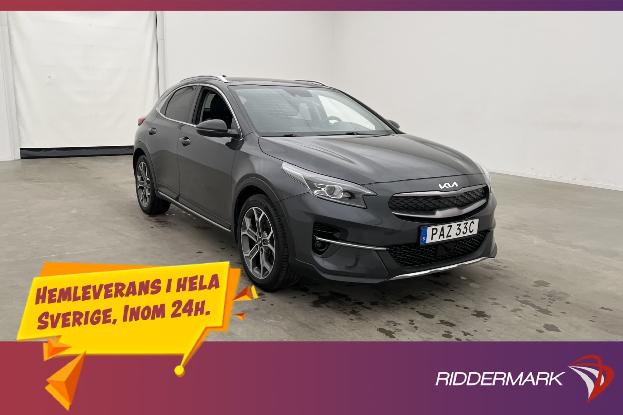 Kia XCeed Advance Plus 2 Pano Kamera Rattvärme CarPlay Skinn