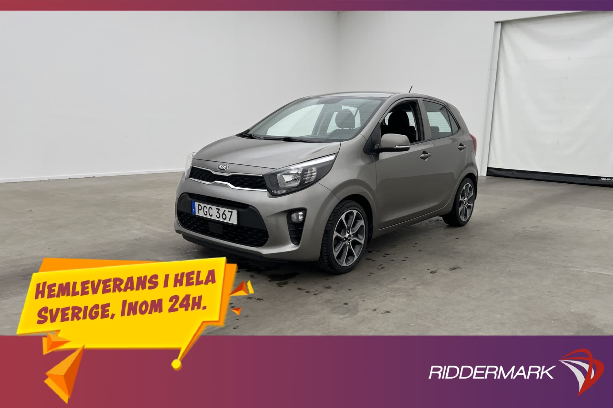 Kia Picanto 1.0 MPI 67hk Launch Edition P-Sensorer Rattvärme