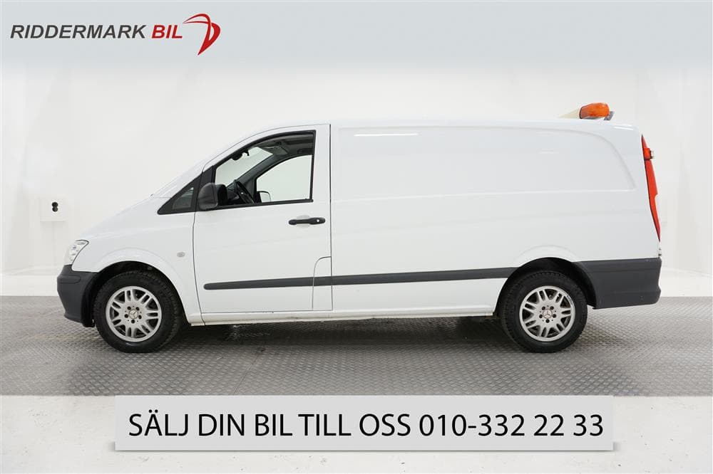 Mercedes-Benz Vito 113CDI 136hk Lång Värmare 3sits Aut Moms