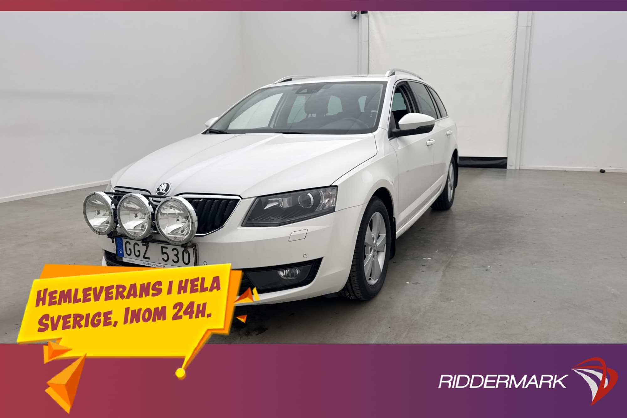 Skoda Octavia Kombi TDI 4x4 150hk D-Värm Navi Sensorer Drag