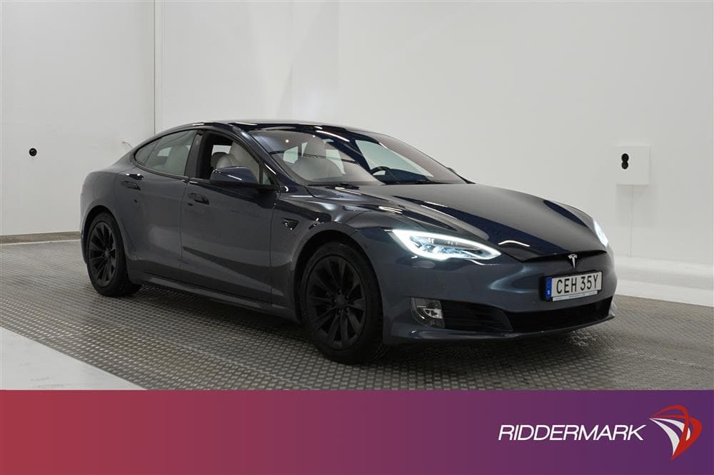 Tesla Model S Long Range AWD Ljus interiör Luftfjädring