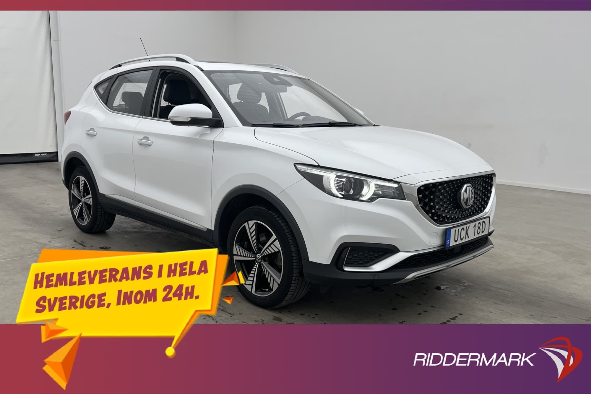 MG ZS EV 45Kwh 143hk Luxury Pano 360° Skinn CarPlay Navi