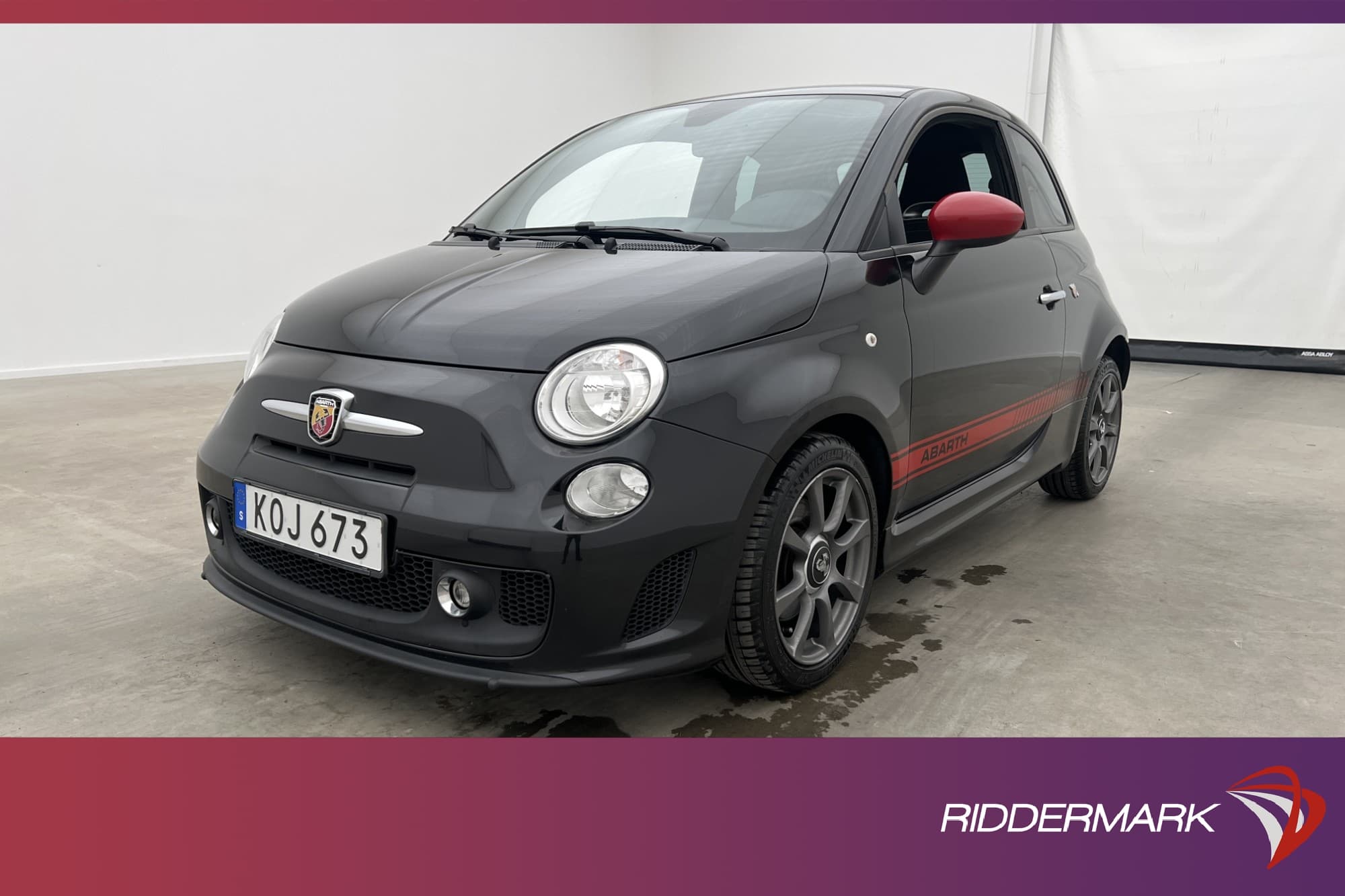 Fiat Abarth 500 1.4 T-JET 16V 135hk Sportstolar P-Sensorer