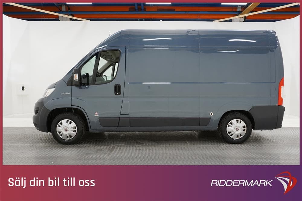 Fiat Ducato 2.3 L2H2 Spolbil Kamera Drag Värmare Moms 