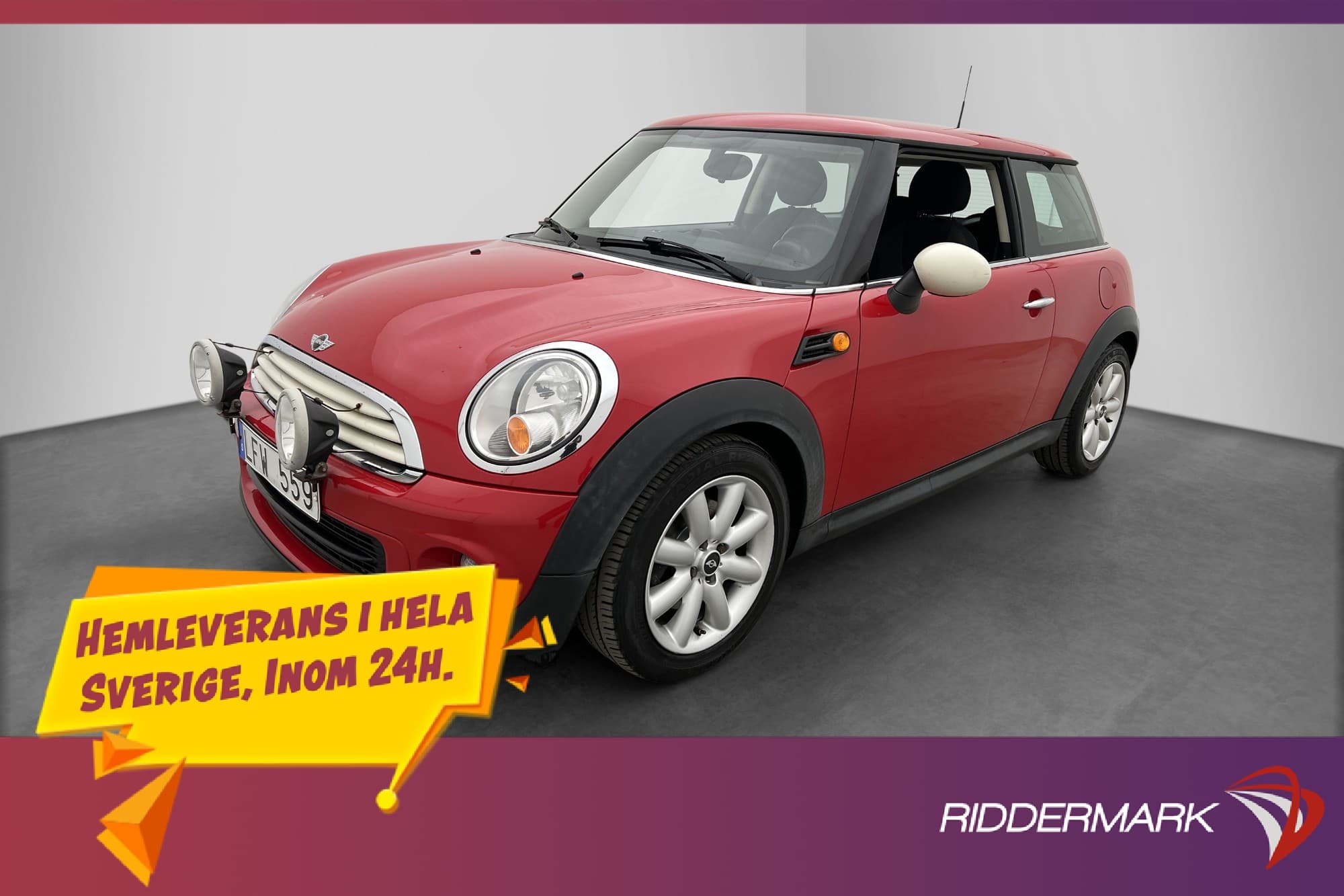 MINI One 75hk Motorvärmare Låg-Skatt 0.51l/mil