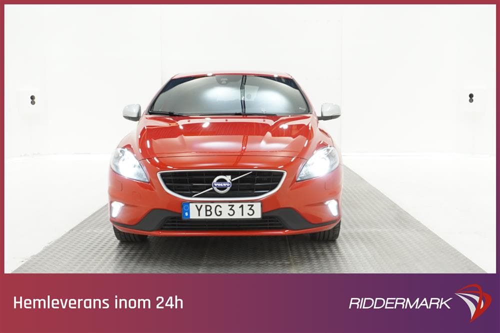 Volvo V40 D2 120hk R-Design D-Värm VOC 1 Brukare 0,36l/milexteriör