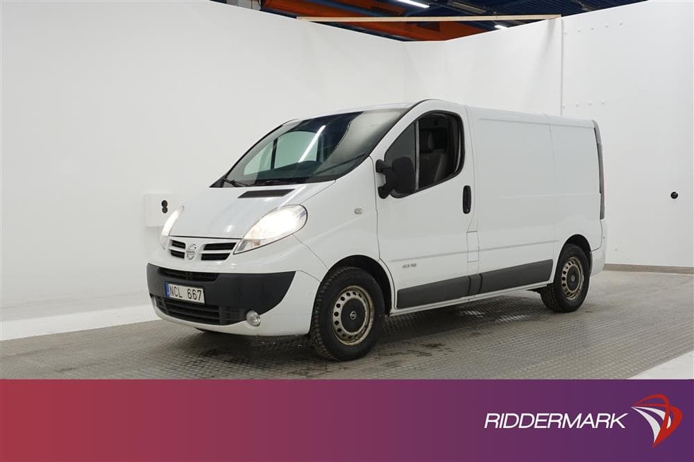 Nissan Primastar 2.0 dCi 3-sits 114hk Moms