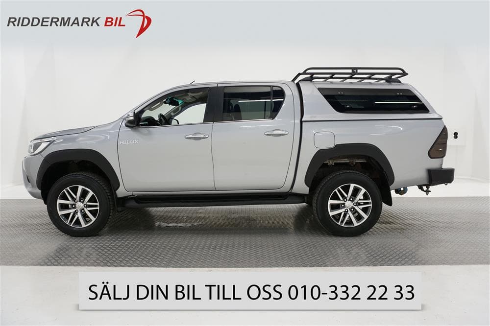 Toyota Hilux 2.4 D 4WD Breddare Upphöjd Vinsch Moms 
