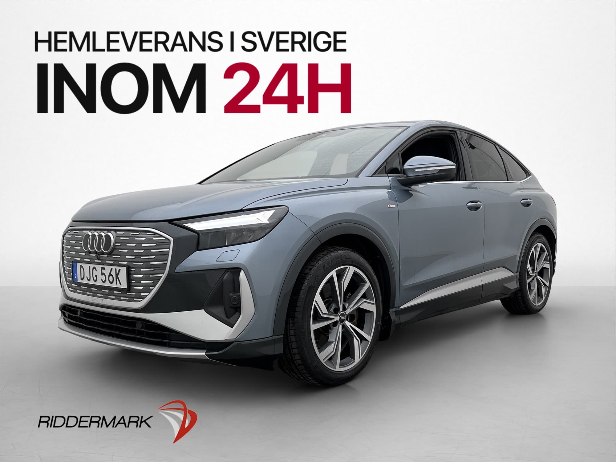 Audi Q4 40 Sportback e-tron 204hk S-Line Sonos Kamera CarPla