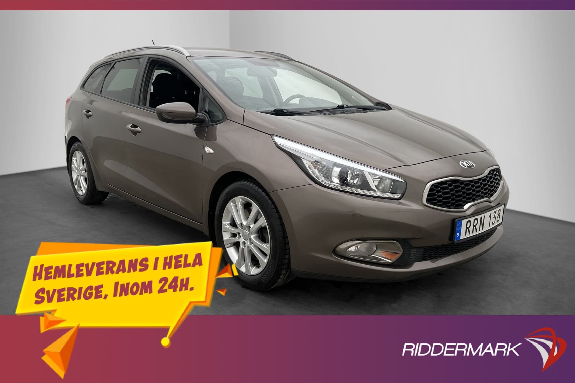 Kia Ceed SW 1.4 CRDi 90hk Rattvärme Dragkrok Sensorer