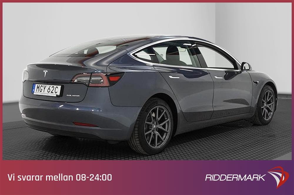 Tesla Model 3 Long Range AWD 440hk