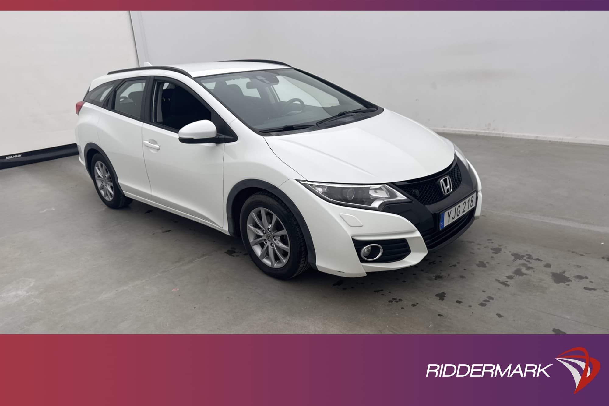 Honda Civic Tourer 120hk Elegance Värmare Kamera Dragkrok
