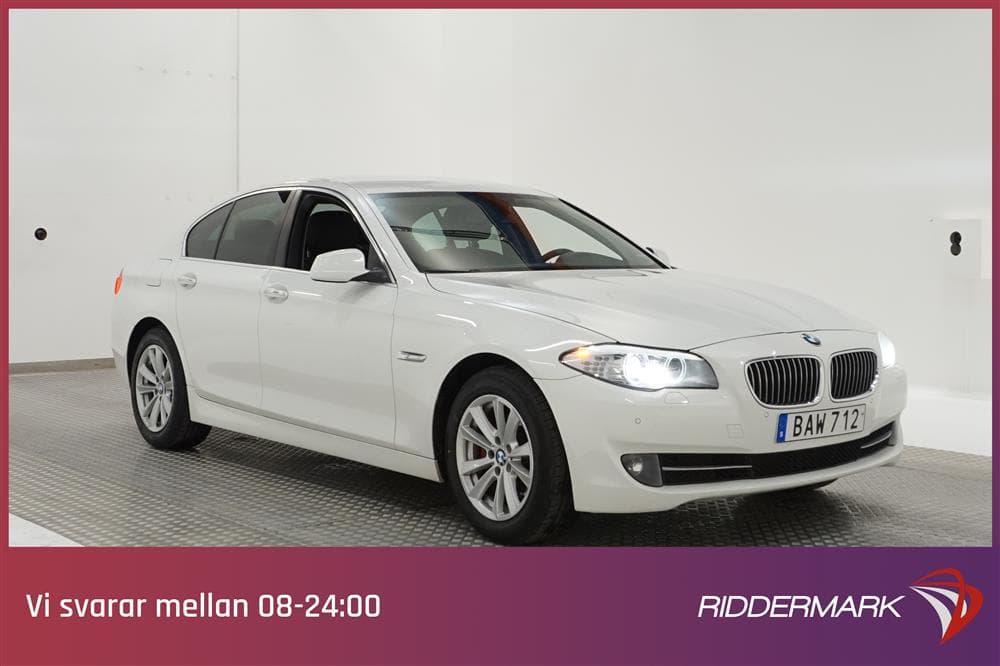 BMW 520d EfficientDynamics, 184hk B-Kam H-skinn HiFi Dragexteriör