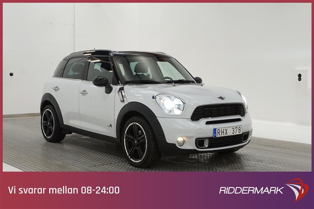 MINI Cooper SD ALL4 Countryman 143hk Pano Skinn 0,49l/mil
