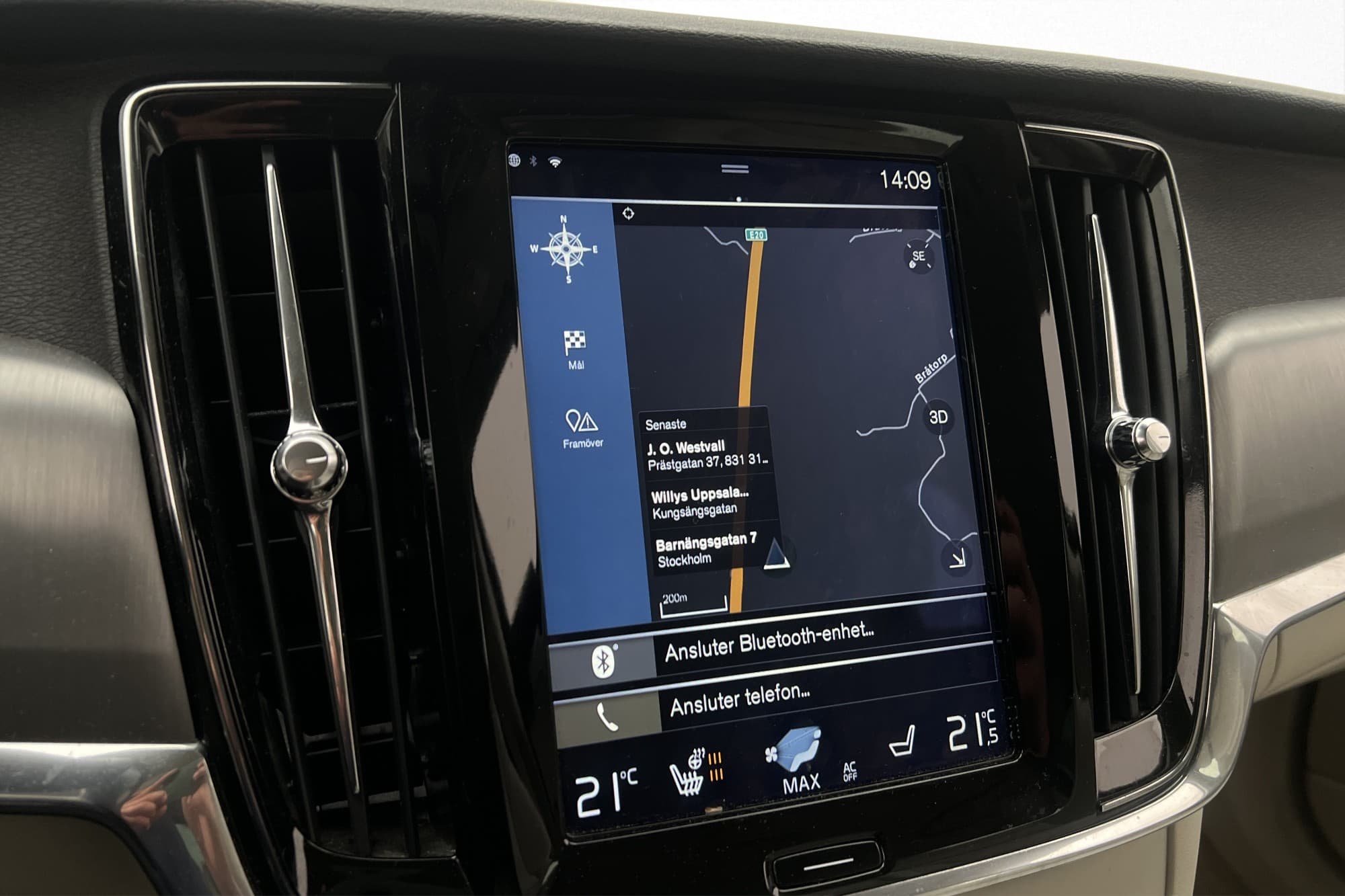 Volvo V90 Cross Country Polestar T5 AWD Drag Skinn Värmare