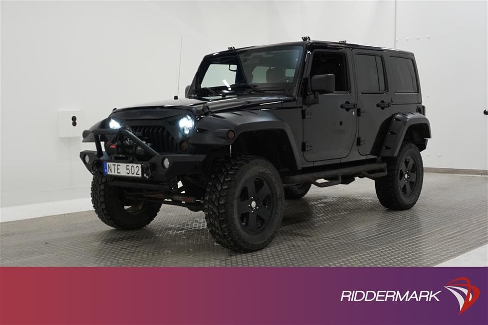 Jeep Wrangler Unlimited 3.8 200hk Navi Värmare Vinsch
