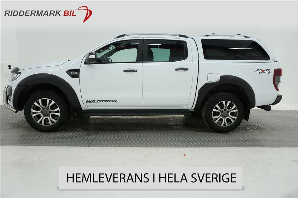 Ford Ranger Wildtrak 3.2TDCi 4WD 200hk Breddad Värmare Moms