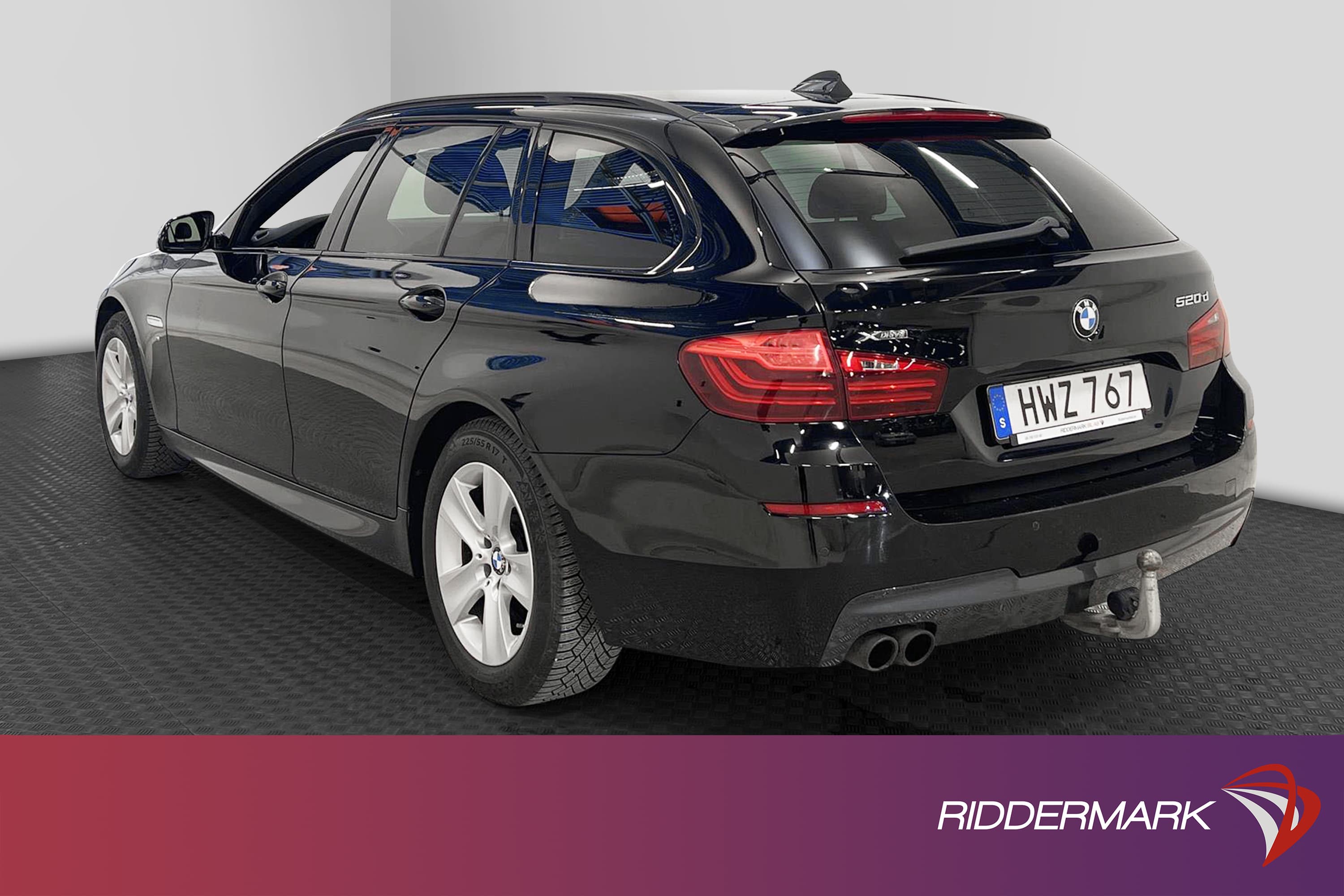 BMW 520d 190hk xDrive M Sport D-värm HiFi Skinn Navi