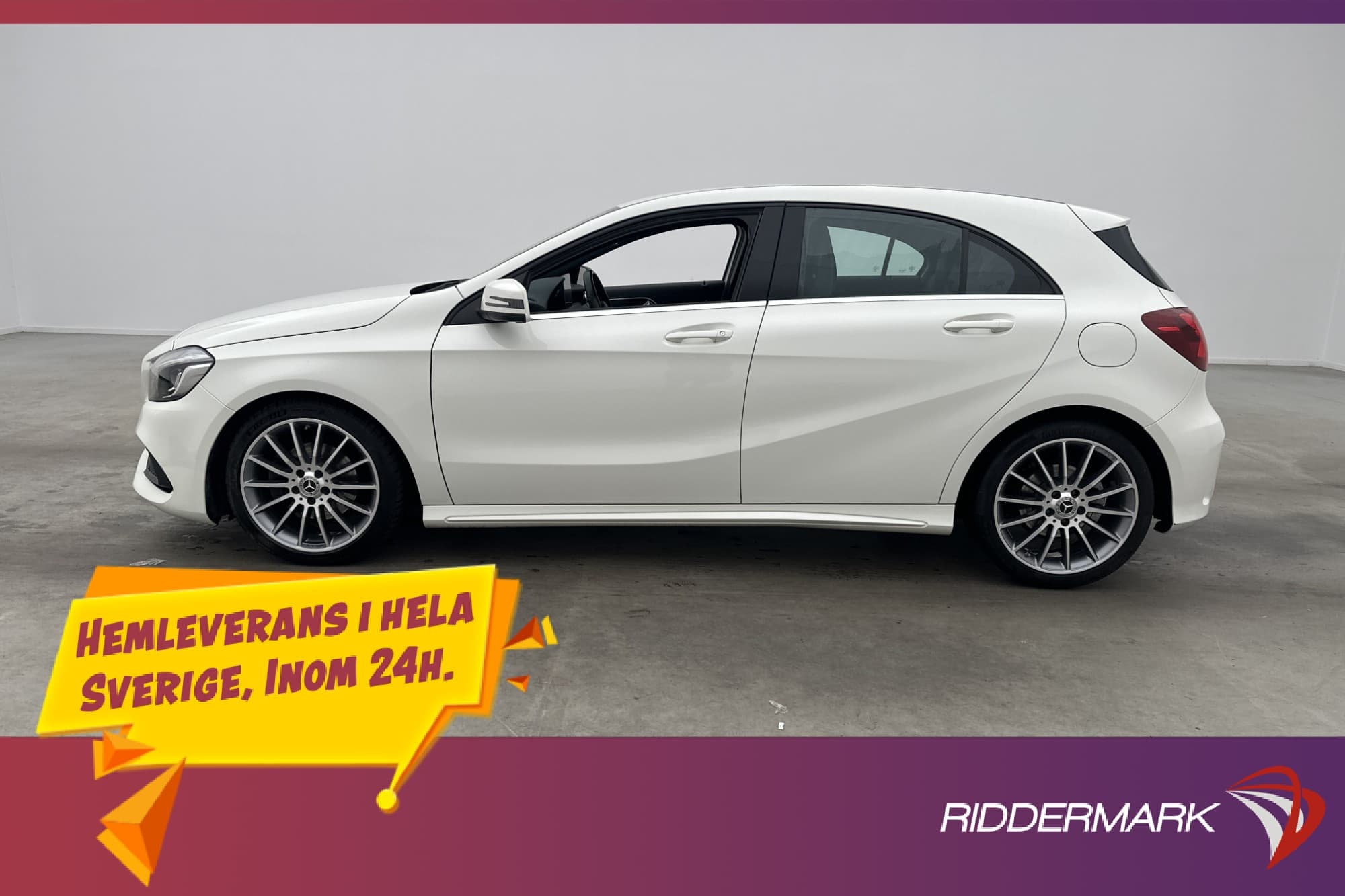 Mercedes-Benz A 200 d 136hk AMG Kamera Halvskinn Farthållare