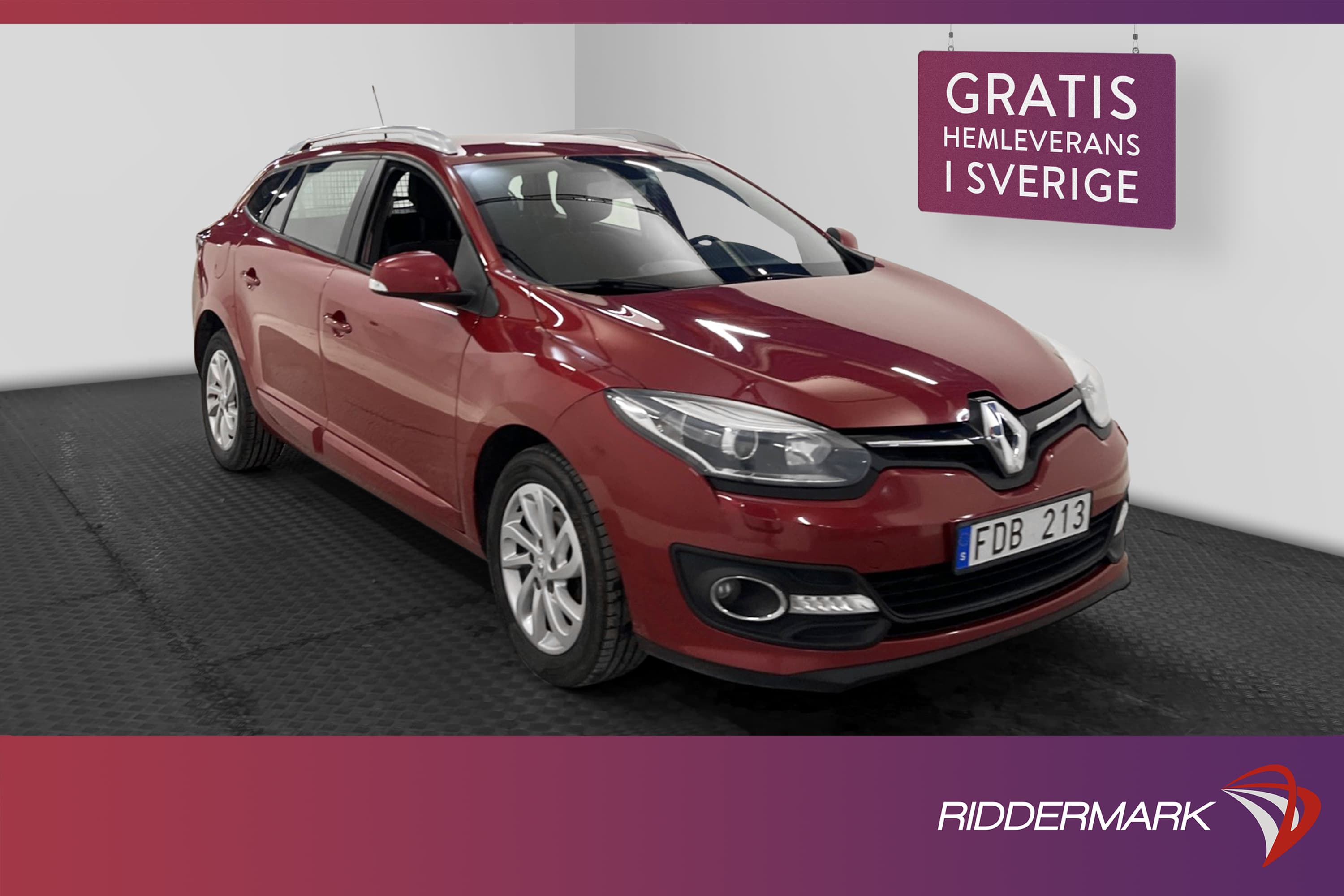 Renault Mégane Grandtour 1.5 dCi 110hk Sensorer Välservad