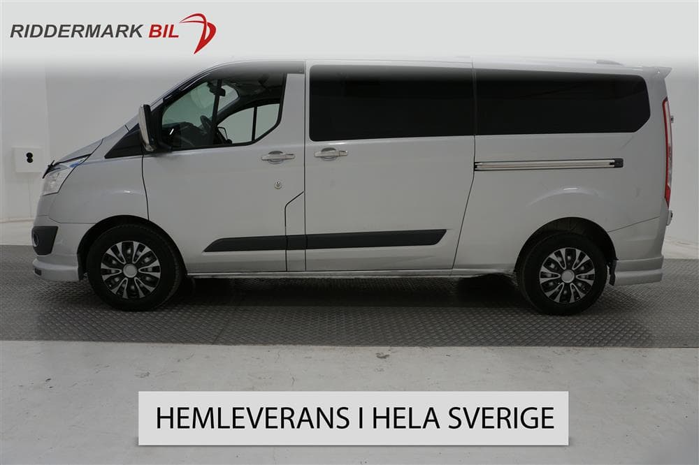 Ford Transit Custom Tourneo 310 125hk LWB 9sits Värmare