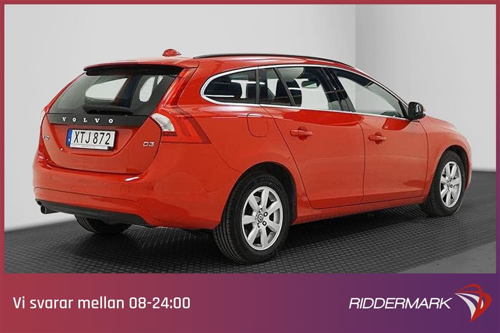 Volvo V60 D3 136hk Momentum D-Värm 2 Brukare 0,45l/milexteriör