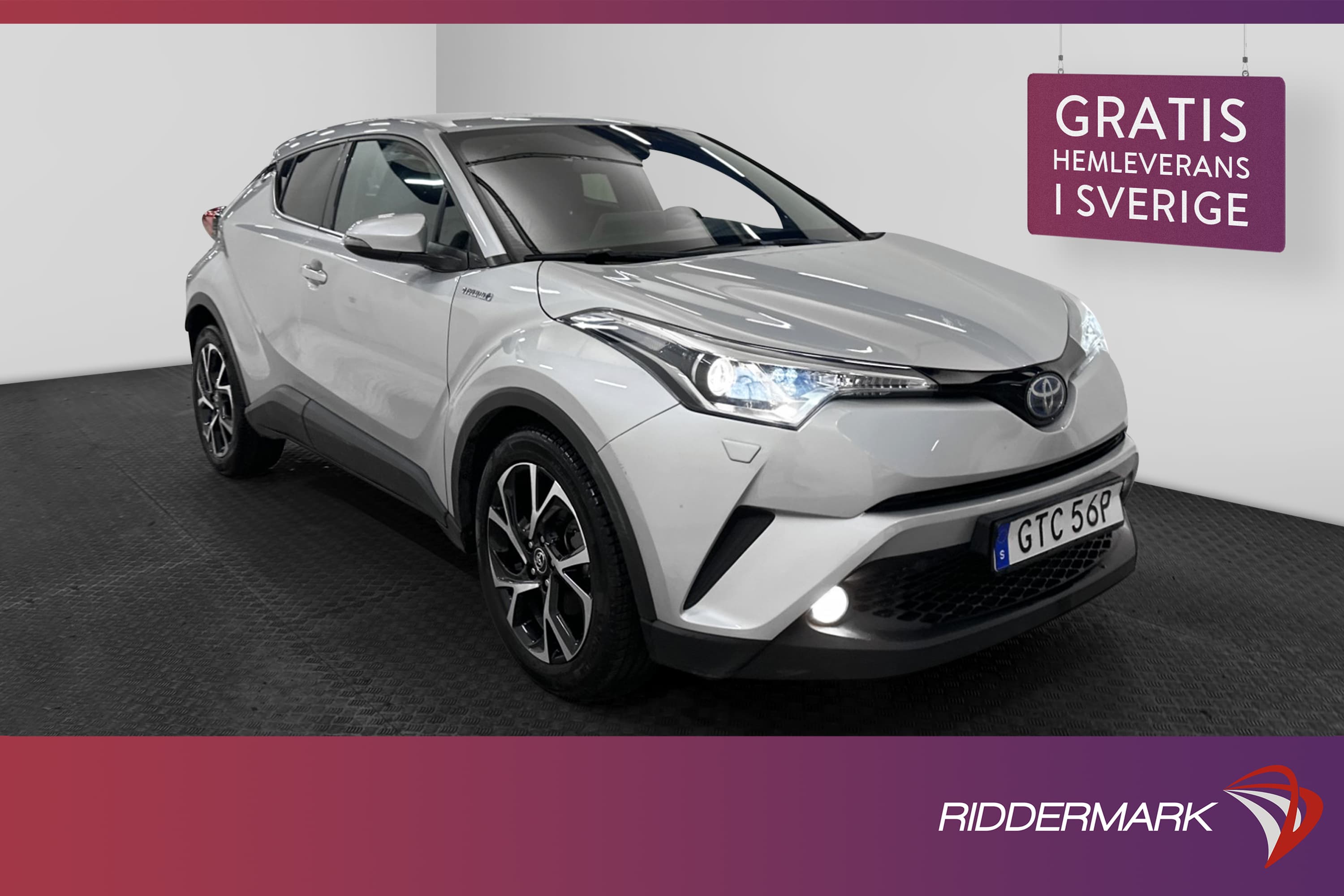 Toyota C-HR Hybrid 122hk