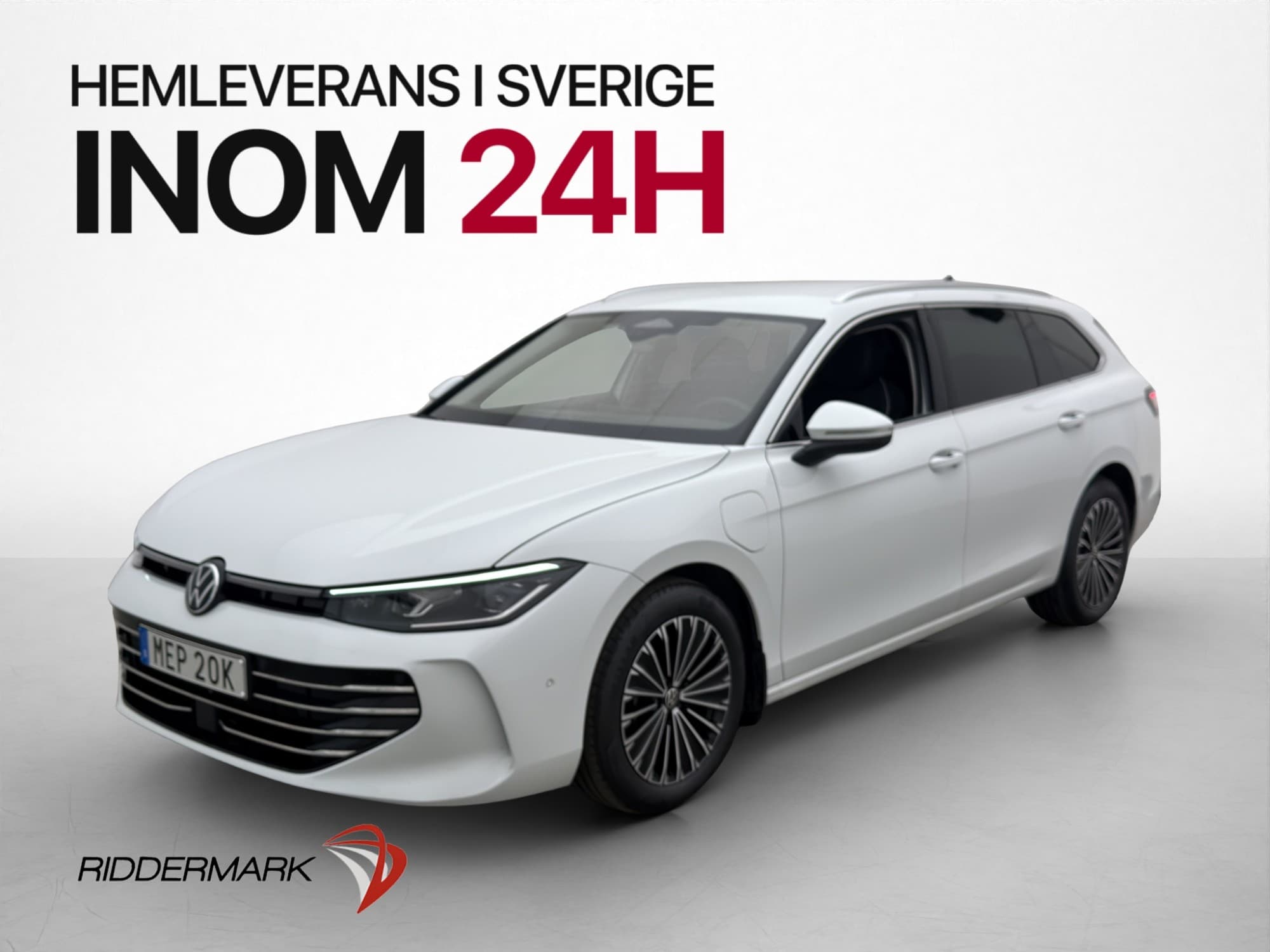 Volkswagen Passat eHybrid 272hk Kamera Dragkrok H/K Navi 
