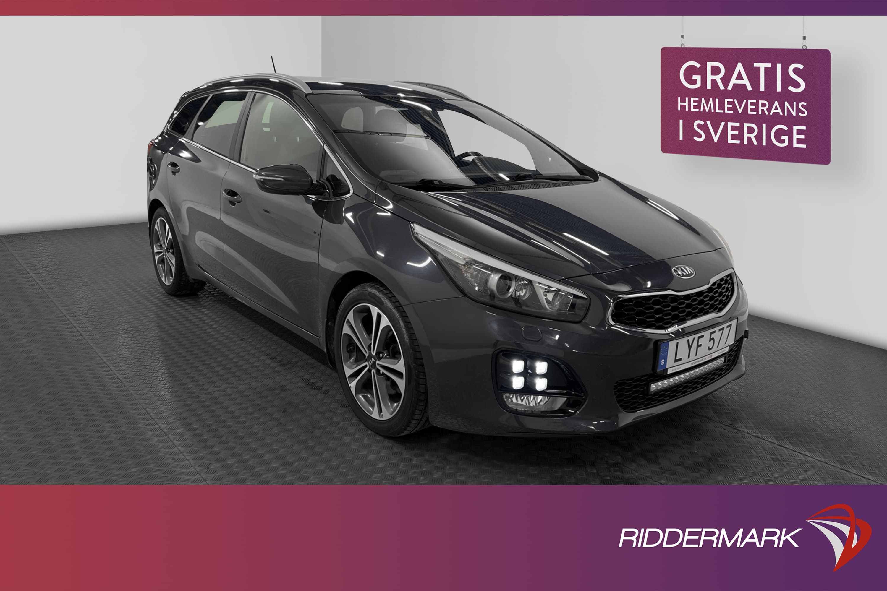 Kia Ceed Sportswagon CRDi 136hk GT-Line Värm Kamera GPS Drag