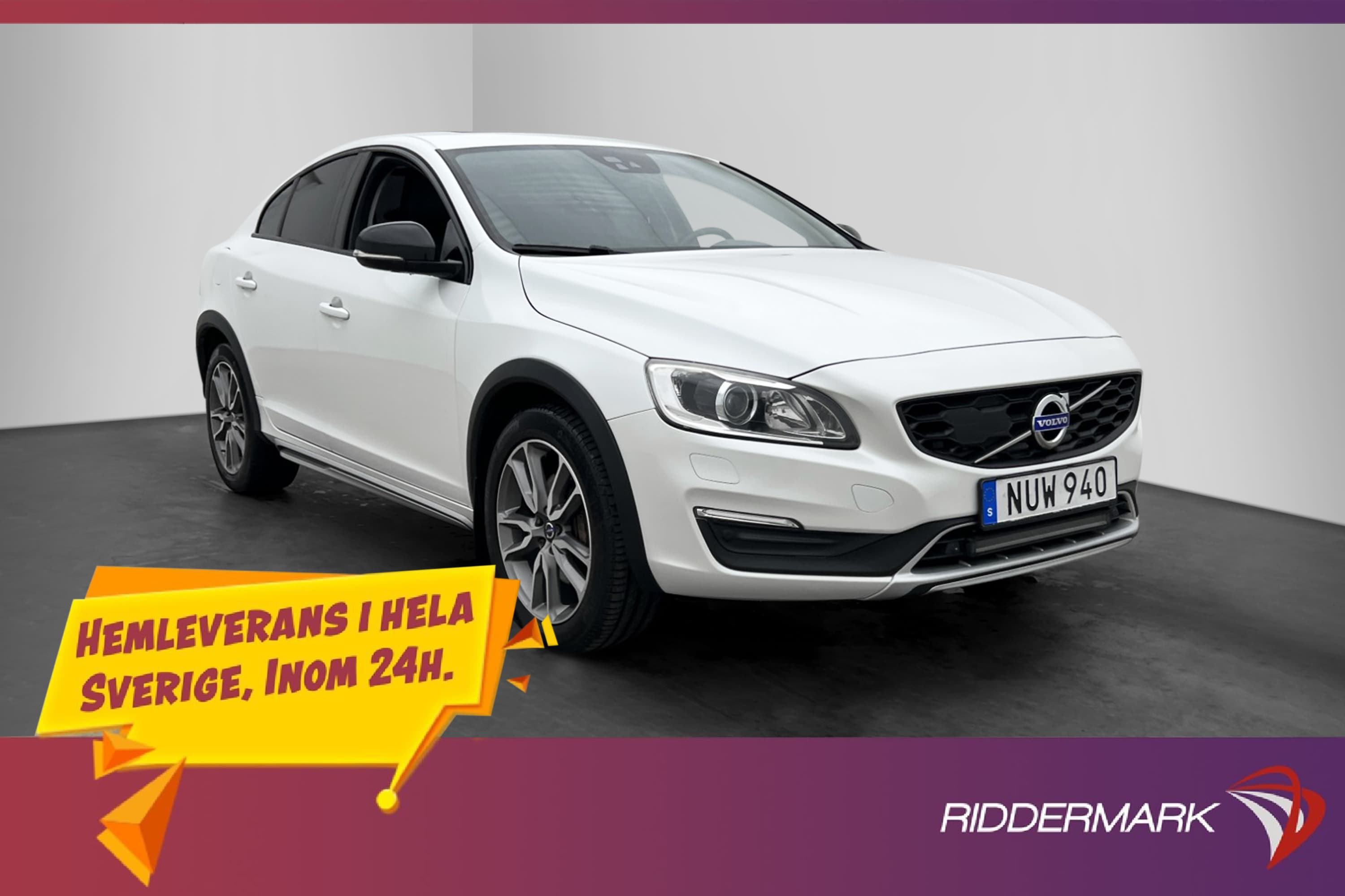 Volvo S60 Cross Country D4 AWD Summum VOC Pano Adaptiv-fart