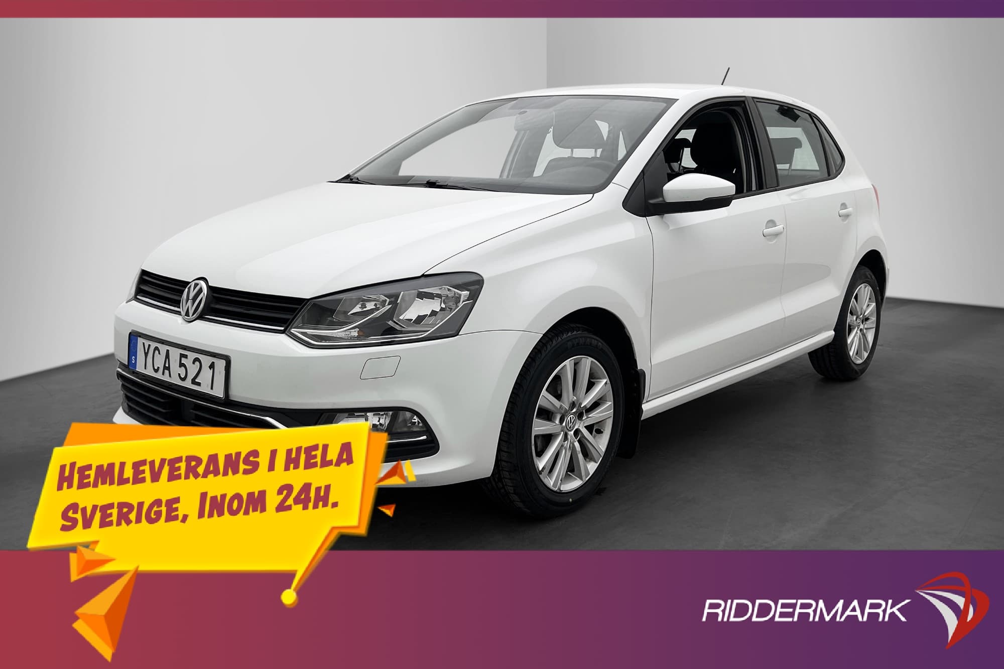 Volkswagen Polo 1.2 TSI 90hk Masters Bluetooth 0.47l/mil
