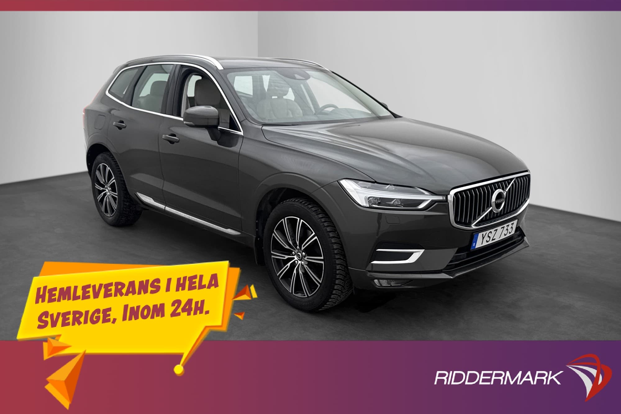 Volvo XC60 D4 AWD Inscription Värmare Pano Kamera Skinn VOC