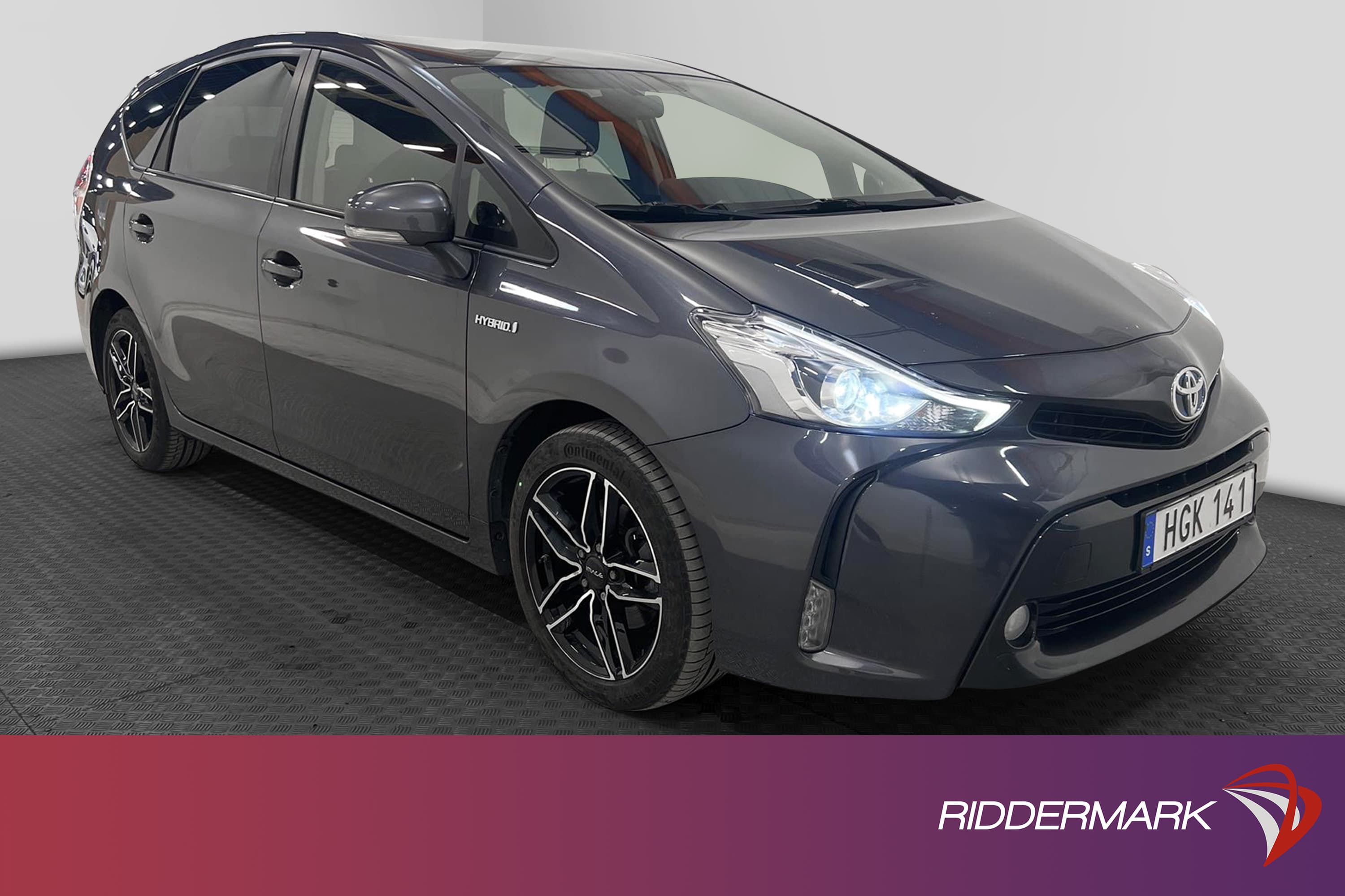 Toyota Prius+ Hybrid CVT 136hk 7 Sits B-Kam HUD Skinnklädsel