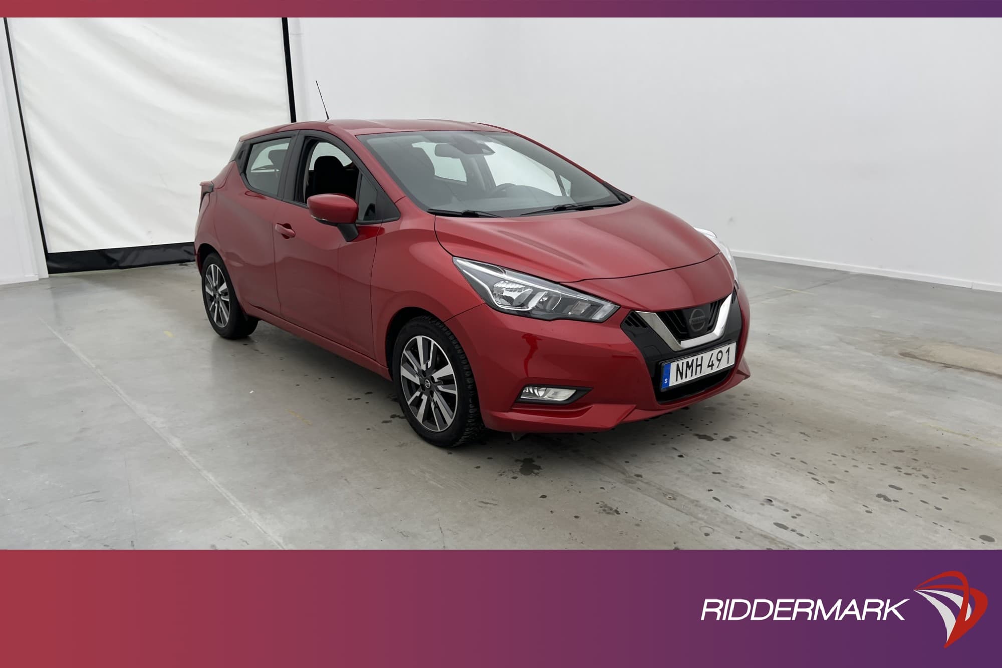 Nissan Micra 90hk Acenta Farthållare Bluetooth Låg-Skatt