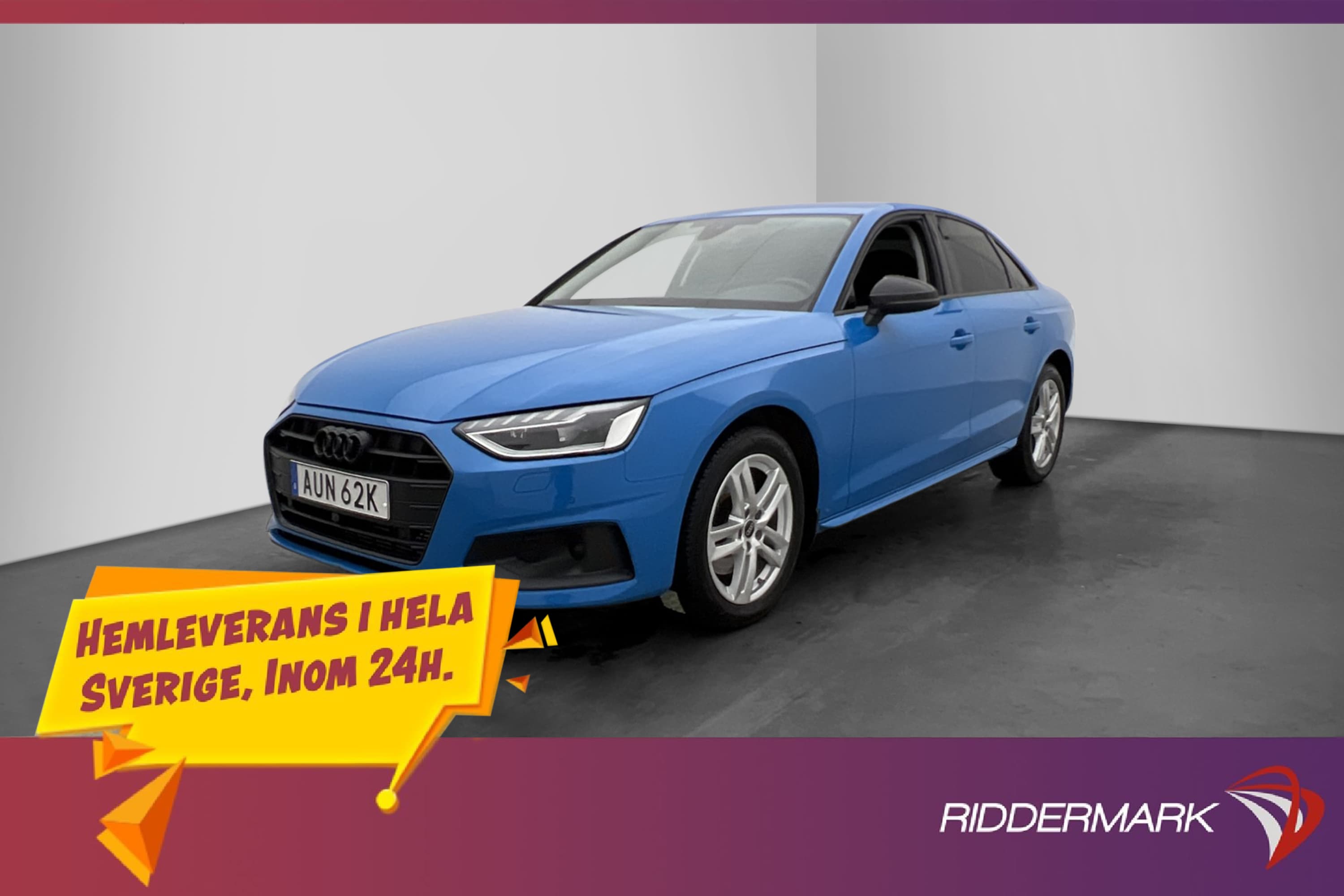 Audi A4 40 TFSI 190hk M/K-Värmare Dragkrok  CarPlay Navi