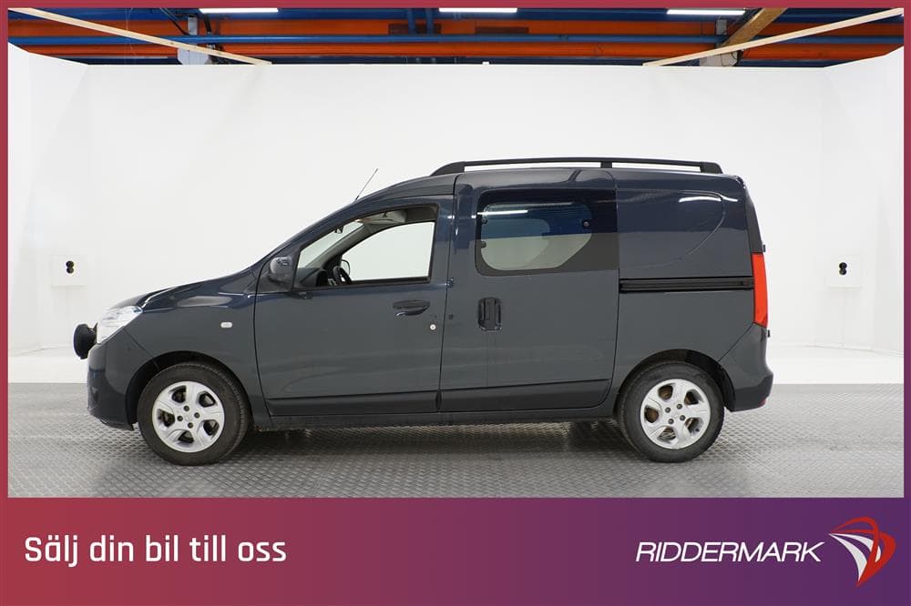Dacia Dokker 1.5 dCi 90hk Eu6 PDC Drag Nyservad M-Värmare