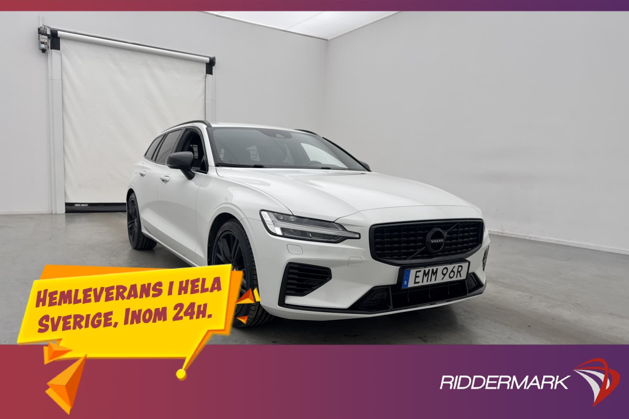 Volvo V60 Recharge T6 AWD MOMS R-Design Värmare Kamera Drag