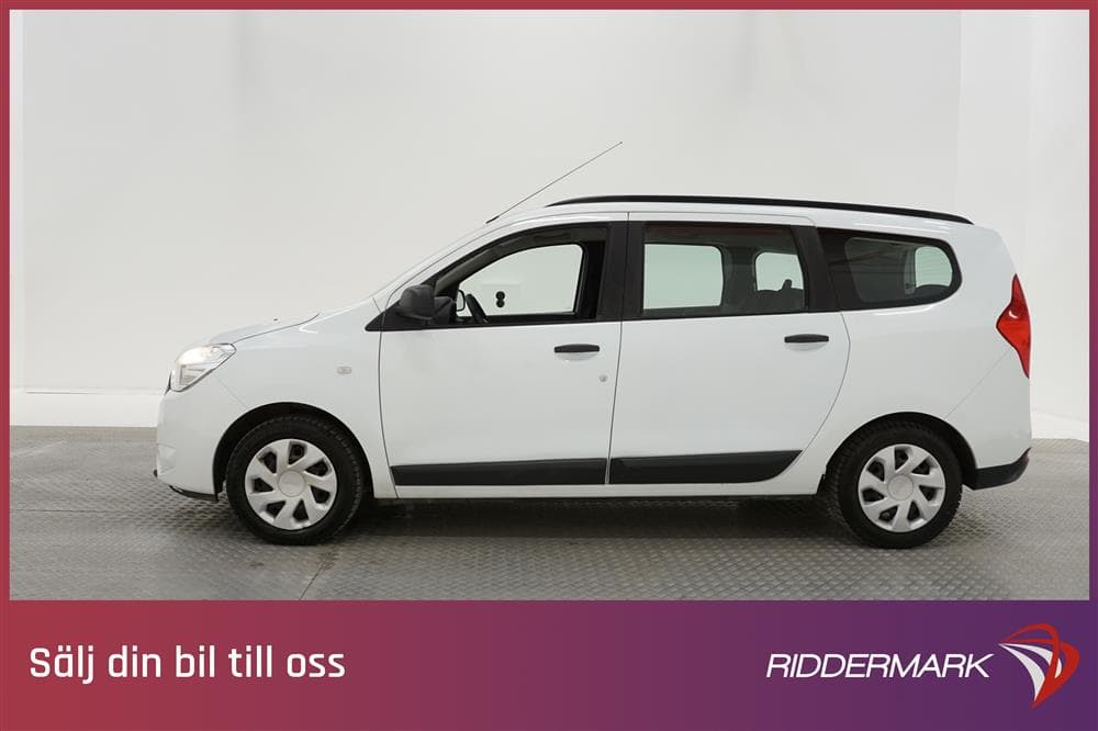 Dacia Lodgy 1.2 TCe 7 sits 0,48L/Mil Skatt 646 krexteriör