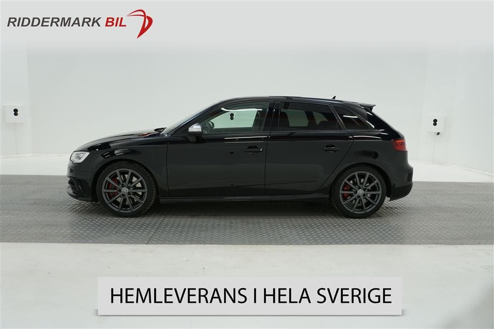 Audi S3 2.0 TFSI Quattro S-Line Panorama B&O Navi (300hk)