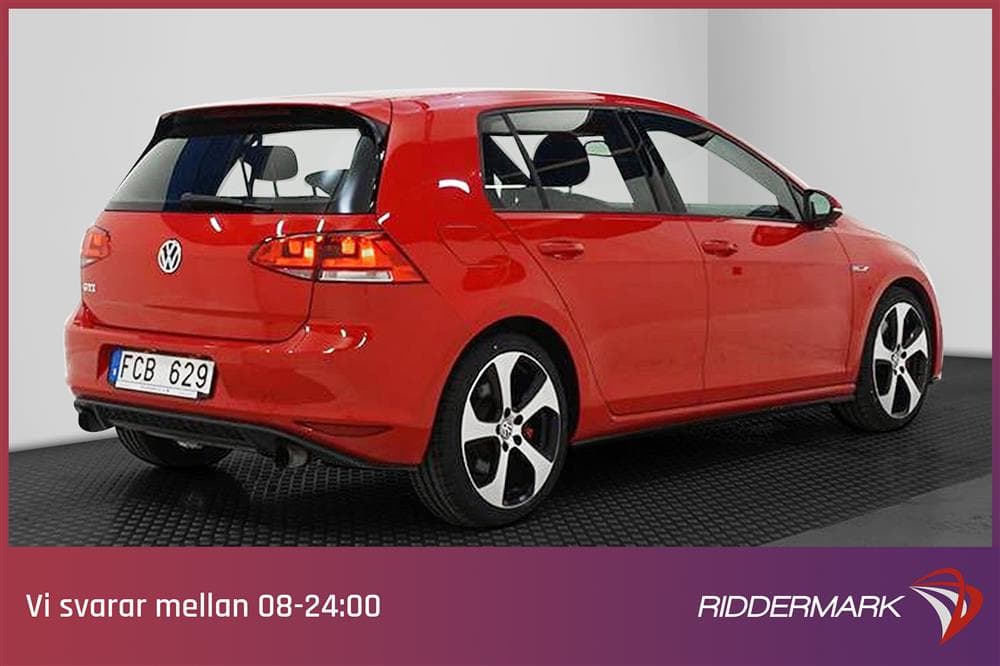 Volkswagen Golf GTI Performance 230hk Pluspaketexteriör