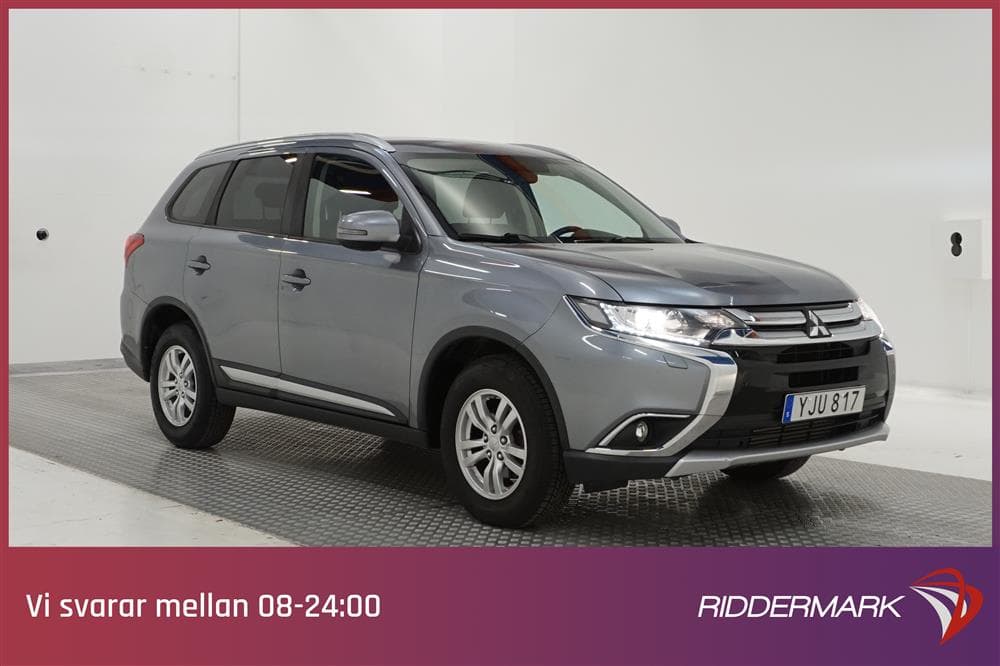 Mitsubishi Outlander 2.2 150hk Sensorer 0,48l/mil MOMS