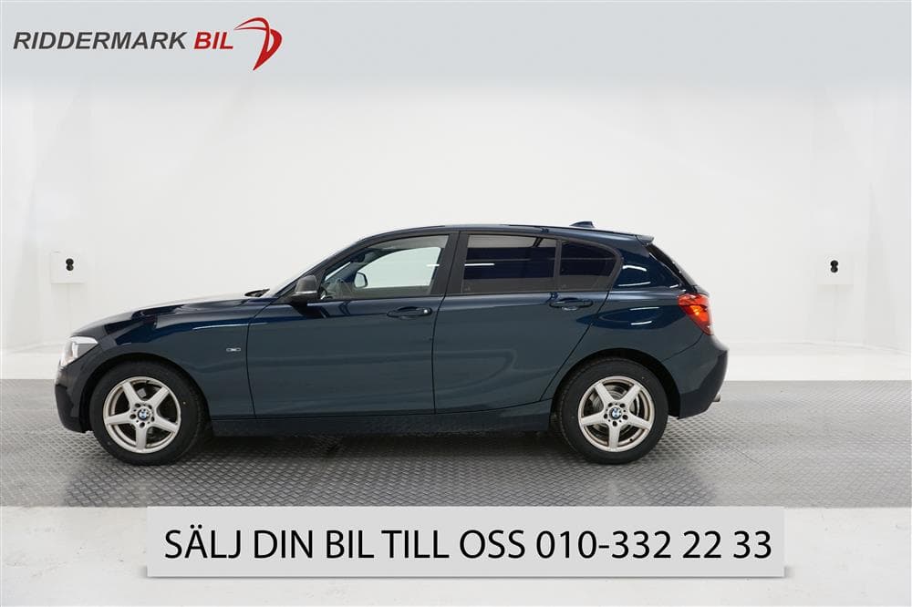 BMW 118d 5dr 143hk Urban Line Halvskinn P-sensorer 0,44l/milexteriör