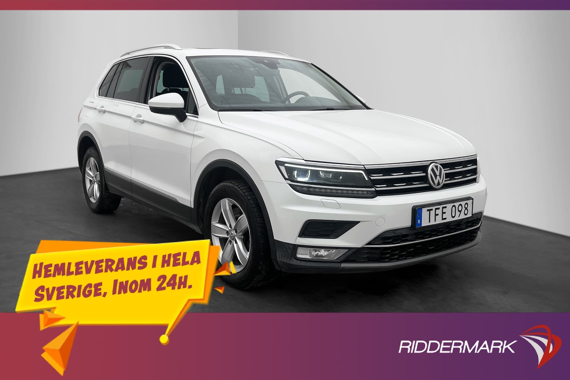 Volkswagen Tiguan 2.0 TDI 4M GT D-Värm Pano Cockpit 1Brukare
