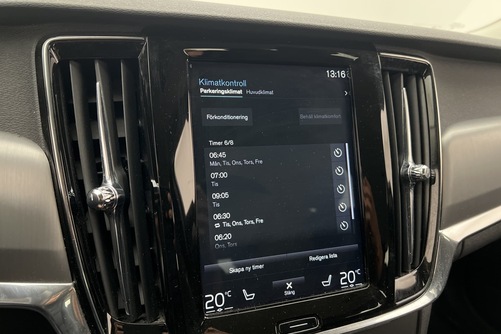 Volvo V90 T4 190hk Momentum VOC Värmare Sensorer Rattvärme