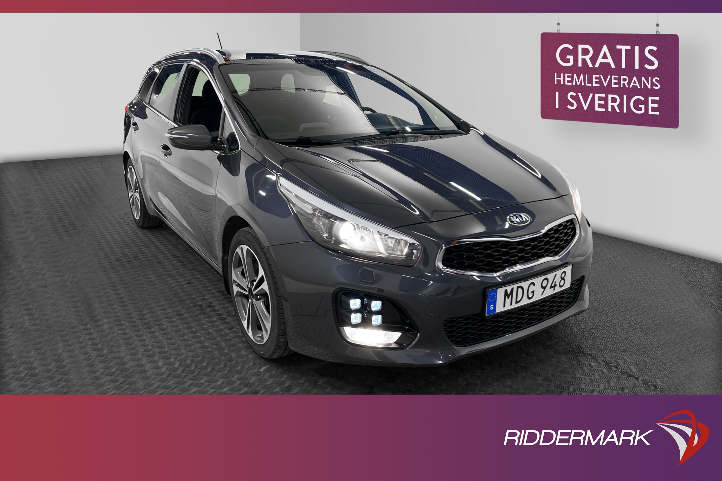 Kia Ceed Sportswagon 1.6 CRDi 136hk GT-Line Pano Drag Kamera