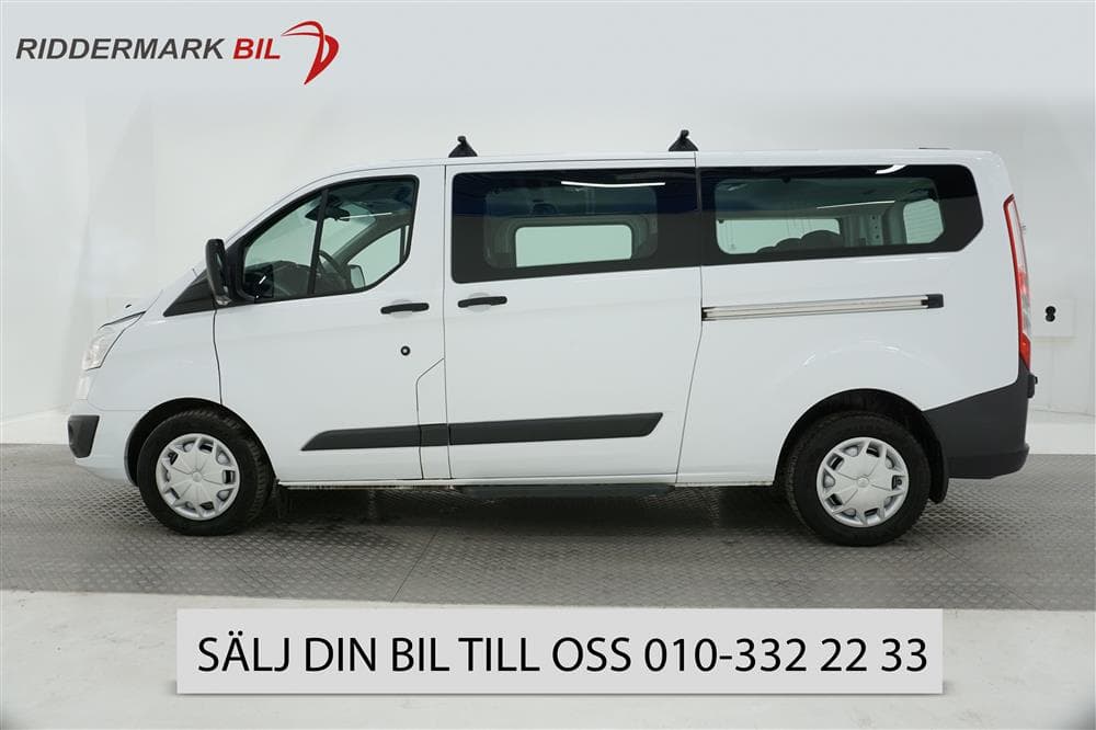 Ford Transit Custom Tourneo 130hk Eu6 Aut Värmare 9 sits  