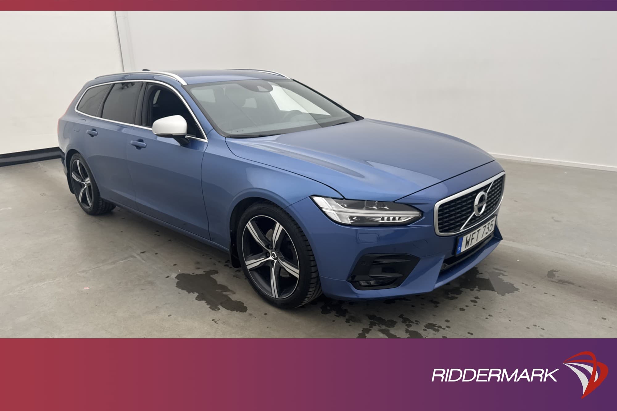 Volvo V90 D5 235hk AWD R-Design Värmare VOC Kamera Drag Navi