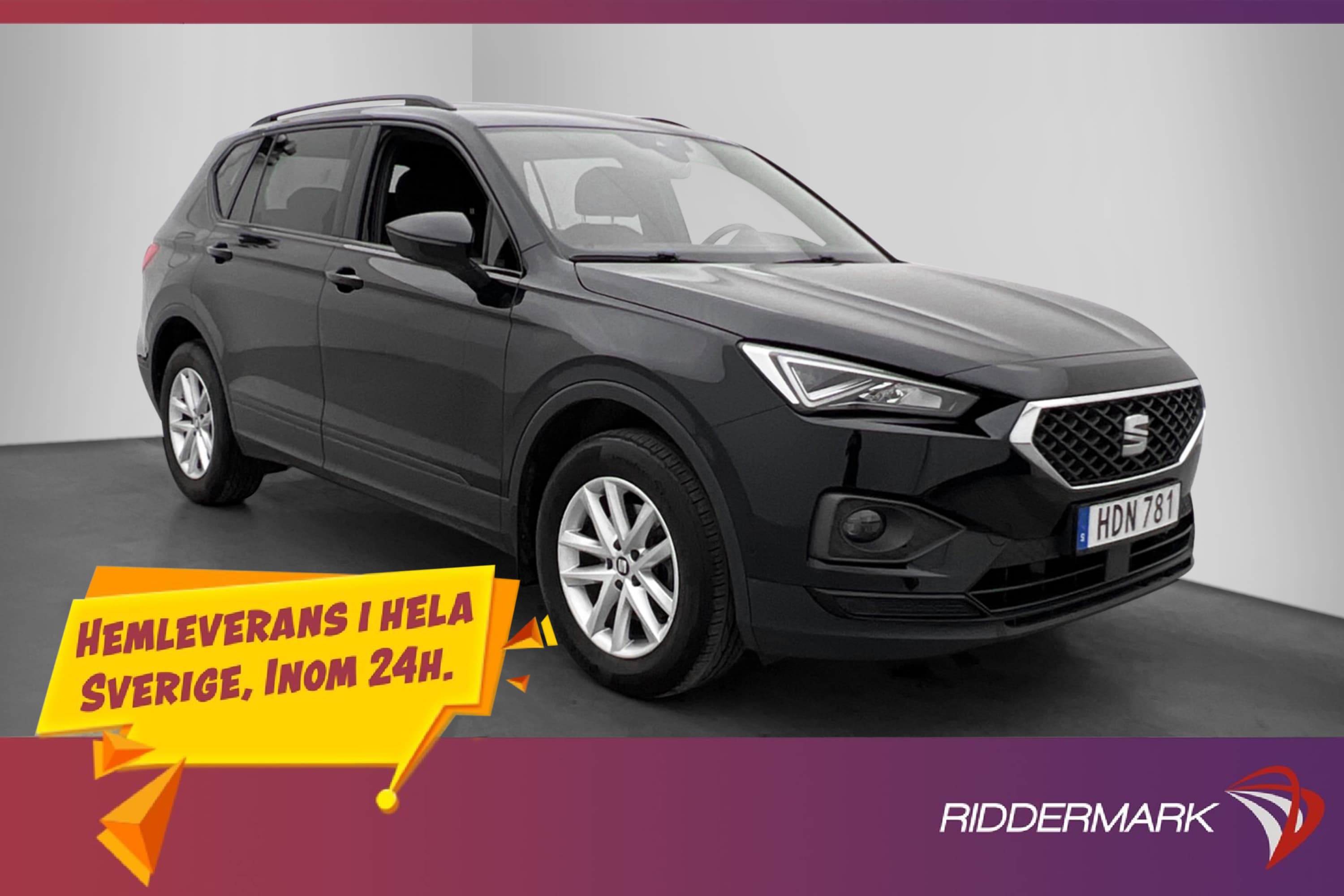 SEAT Tarraco 1.5 TSI 150hk Cockpit Värmare Beats Kamera Drag