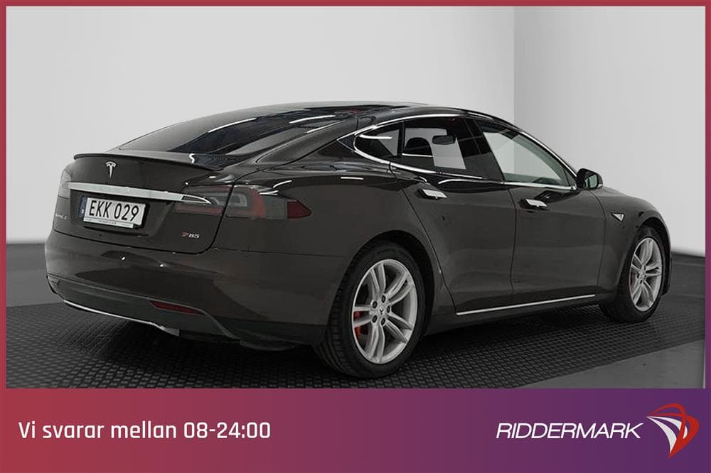 Tesla Model S P85 Pano Backkamera Svensksåldexteriör